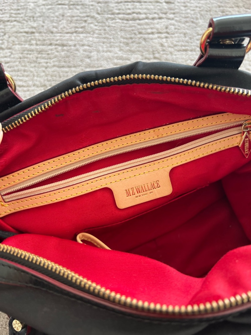 MZ Wallace Jane Bedford Black Shoulder Bag - Picture 13 of 16